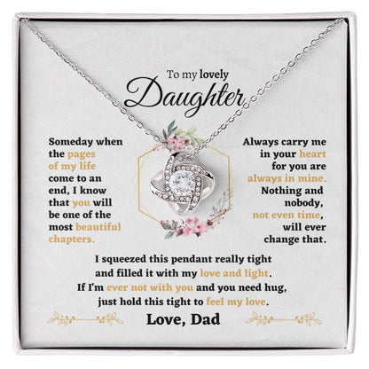 Dad to daughter - Love Knot